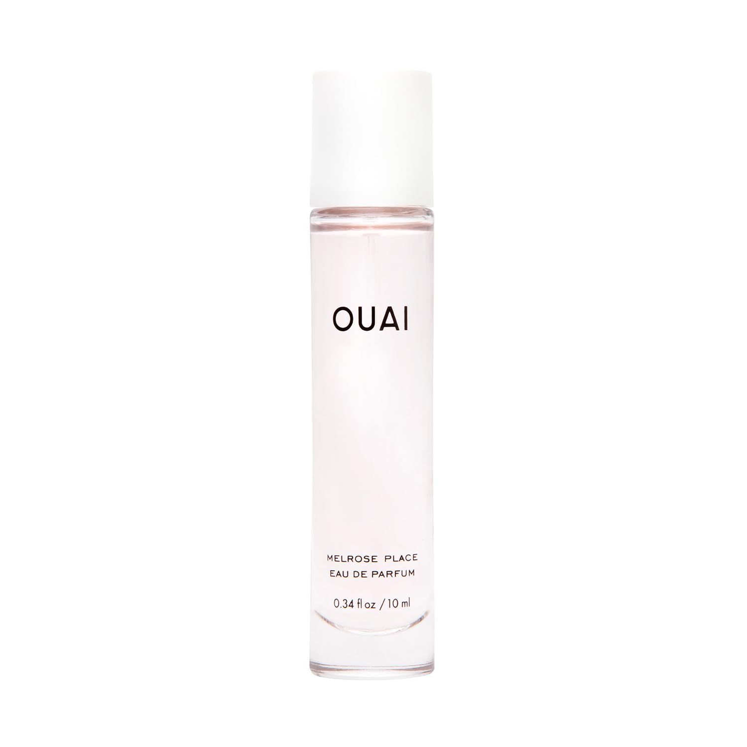 OUAI Melrose Place Eau de Parfum Travel Size - Elegant Womens Perfume for Everyday Wear - Fresh Floral Scent has Notes of Champagne, Bergamot &amp; Rose with Delicate Hints of Cedarwood &amp; Lychee (.34 Oz)