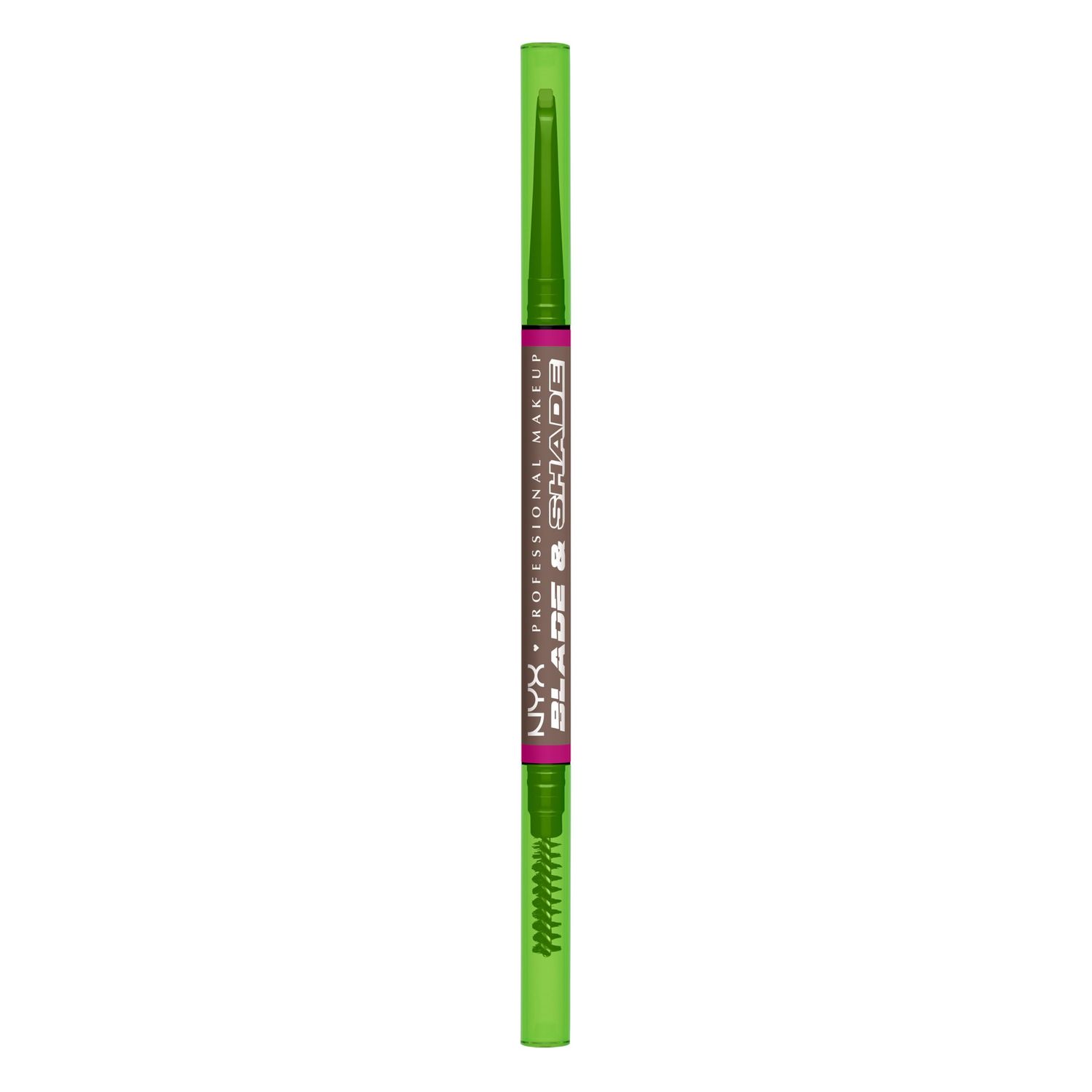NYX PROFESSIONAL MAKEUP Blade &amp; Shade Brow Pencil, Nano Mechanical Eyebrow Pencil, Up to 16HR Make Up Wear - Cool Ash Brown