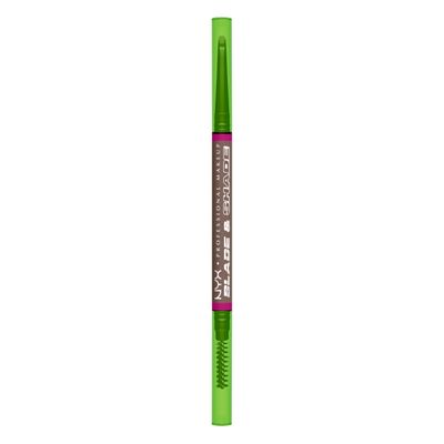 NYX PROFESSIONAL MAKEUP Blade &amp; Shade Brow Pencil, Nano Mechanical Eyebrow Pencil, Up to 16HR Make Up Wear - Cool Ash Brown