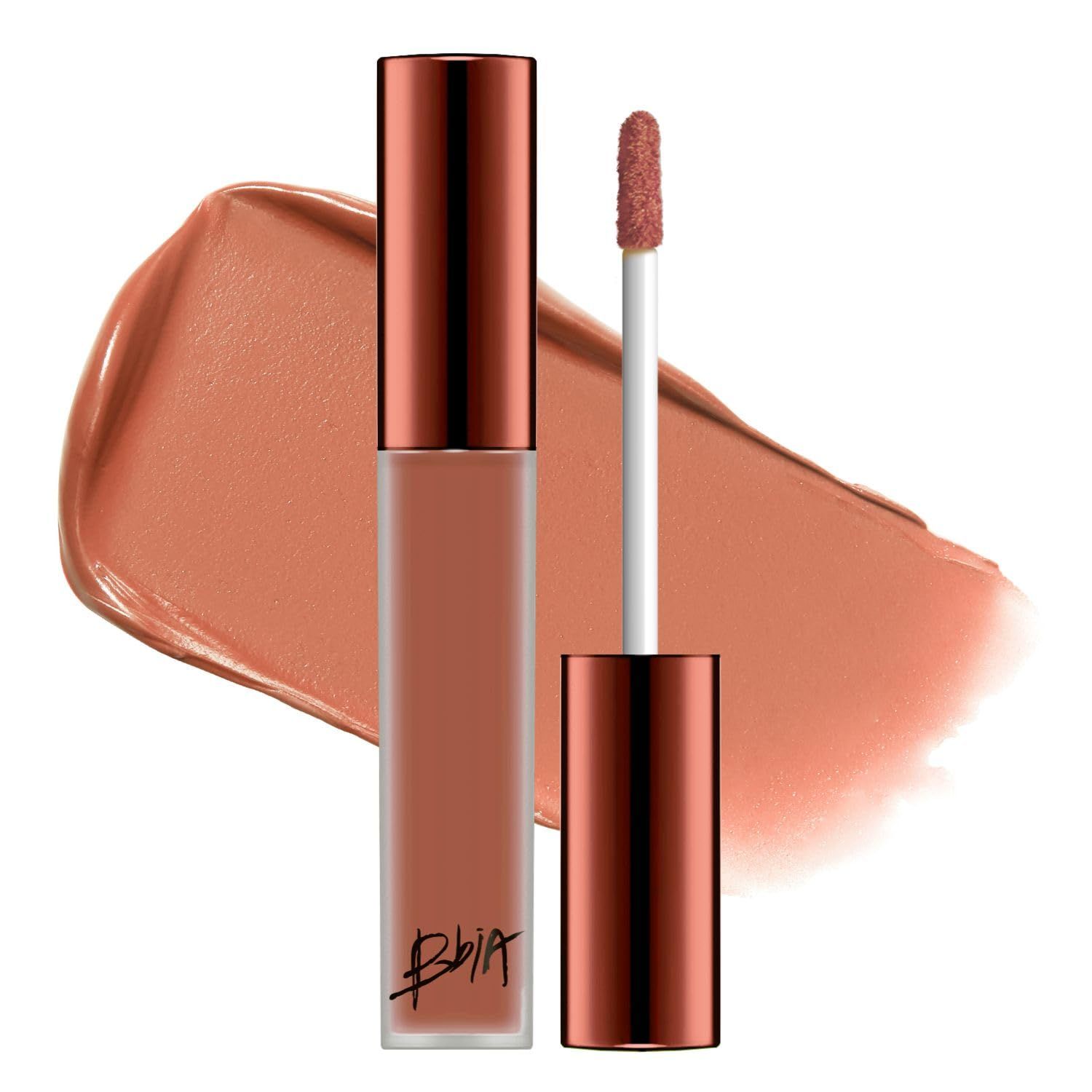 BBIA Last Velvet Lip Tint - Soft &amp; Creamy Matte Finish Lip Stain, Blur Effect with Velvety Texture, Long-Lasting, High Pigment, Lightweight, Non-Drying, Korean Lip Makeup (22 MELLOW NOTE)
