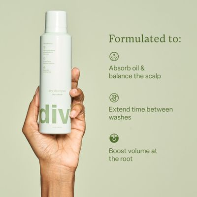 divi Dry Shampoo, Revives Hair Between Washes
