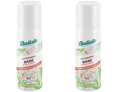 Batiste Dry Shampoo, Bare, Mini Travel Size 1.6 oz (Pack of 2)