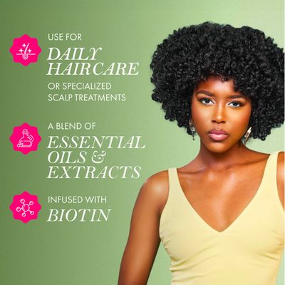 Mielle Organics Rosemary Mint Scalp &amp; Hair Strengthening Oil for All Hair Types, 2 Ounce