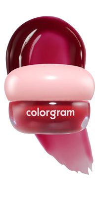 COLORGRAM TINTIN DORY LIP JAM 08 PLUM JAM | Tinted Lip Jam, Hydrating &amp; Plumping Lip Gloss with Lightweight, Non-Sticky Formula | Clear Radiance &amp; Semi-Transparent Color