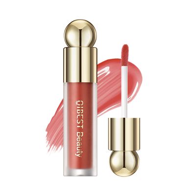 Liquid Blush Makeup, Weightless and Blendable Liquid Blush Wand for Cheeks - Long-Lasting Skin Tint Makeup with Natural-Looking, Radiant Glow (02# RED TOMATO)
