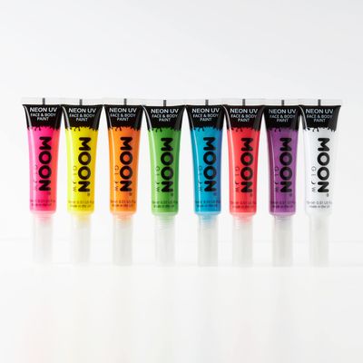 Moon Glow Intense Neon UV Face Paint 15ml Intense Purple