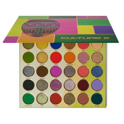 Juvia&#39;s Place Culture 2 - Eye Shadow Palette 30 Colors, Long Lasting High Pigment Rich Glitter Natural Smoky Tones Matte Brown Neutral &amp; Shimmering Metallic Makeup Non Fading Beauty Rich Glam