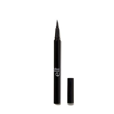 e.l.f. H2O Proof Eyeliner Pen, Felt Tip, Waterproof, Long-Lasting, High-Pigmented Liner For Bold Looks, Vegan &amp; Cruelty-Free, Jet Black. 0.02 Fl Oz