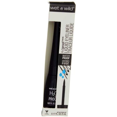 H2O Proof Felt Tip Liquid Eyeliner, Black by Wet &#39;n&#39; Wild