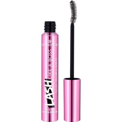 essence | Lash Like A Boss Instant Volume &amp; Length Mascara | Ultra Black Color &amp; Curved Fiber Brush | Vegan &amp; Cruelty Free | Free From Parabens &amp; Microplastic Particles