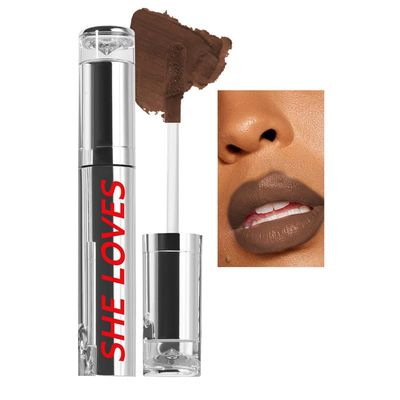 AKARY Matte Liquid Lipstick for Women Girls, Silk Finish Highly Pigmented Color Lip Gloss with Beeswax, Lightweight Hydrating Velvety Silky Smooth Lip Makeup, Non-Stick Cup Smudge-proof Lip Gloss-03
