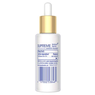 Head &amp; Shoulders Supreme with Argan Oil and Vitamin E, Hydrating Scalp Serum, Fresh, 1.3 Fl Oz