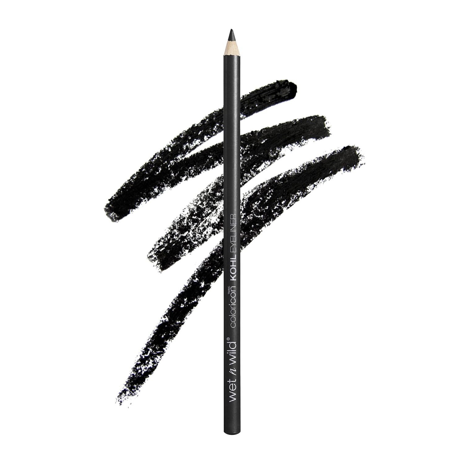 wet n wild Color Icon Kohl Eyeliner Pencil - Rich Hyper-Pigmented Color, Smooth Creamy Application, Long-Wearing Matte Finish Versatility, Cruelty-Free &amp; Vegan - Baby&#39;s Got Black