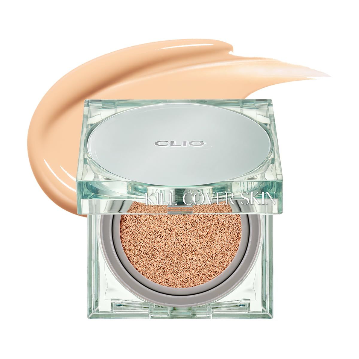 CLIO KILL COVER SKIN FIXER CUSHION (Advanced Version) (23N GINGER, Refill Included)