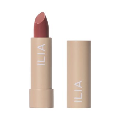ILIA - Color Block Lipstick | Non-Toxic, Vegan, Cruelty-Free, Hydrating  Long Lasting, No Budge Color with Full Coverage (Wild Rose (Mauve With Neutral Undertones), 0.14 oz | 4 g)