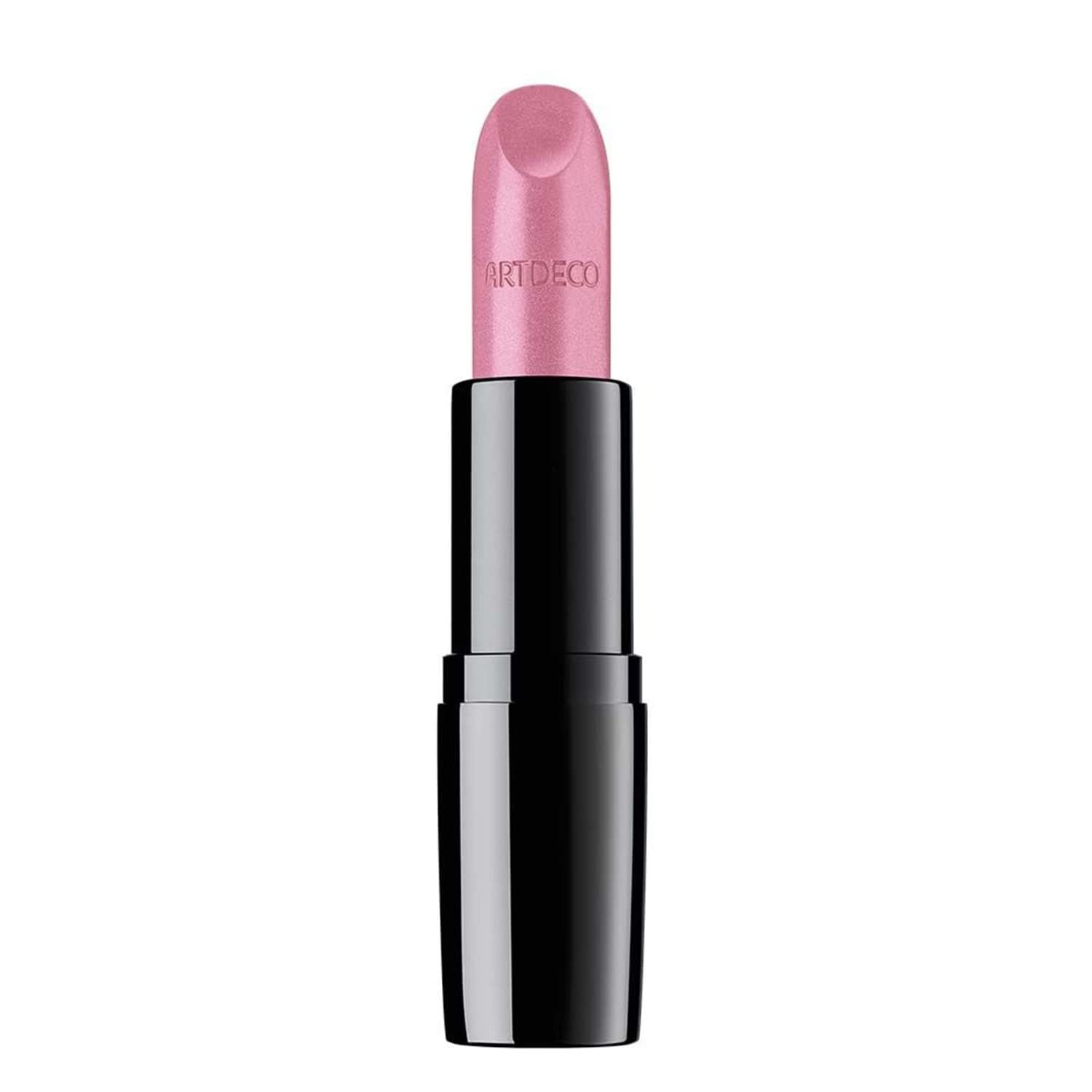 ARTDECO Perfect Color Lipstick - Frosted Rose - Glide-On Lipstick with Rich Color &amp; Plumping Effect - Creamy, Pearly Finish - Hyaluronic Acid - Long Lasting - Lip Plumper - Lip Care - Makeup - 0.14 Oz