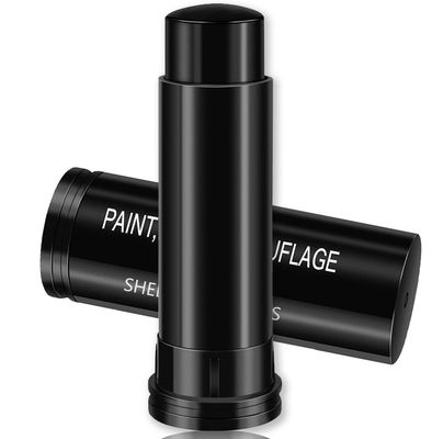 Yrarbil Eye Stick (Black) for Sports, Easy to Color Black Face Makeup Body Paint Eye Stick FootballBaseballSoftballLacrosse Cosplay Makeup Accessories (1 Pcs)