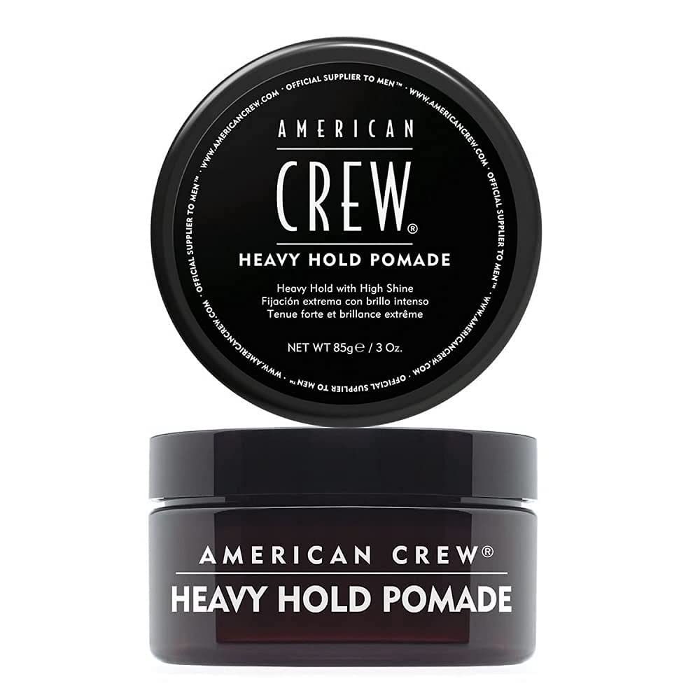 American Crew Men&#39;s Hair Pomade (OLD VERSION), Like Hair Gel with Heavy Hold with High Shine, 3 Oz (Pack of 1)