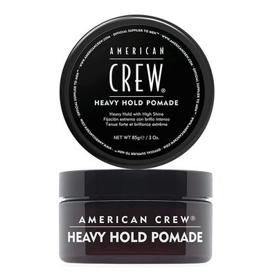 American Crew Men&#39;s Hair Pomade (OLD VERSION), Like Hair Gel with Heavy Hold with High Shine, 3 Oz (Pack of 1)