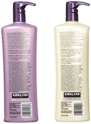 Salon Formula Moisture Shampoo 33.8 Oz &amp; Conditioner 33.8 Oz