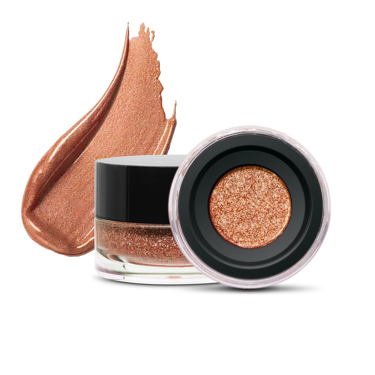 starway Glitter Eyeshadow Waterproof Smudge Proof Shimmer Eyeshadow Primer Base Create Highlight And Shadow Glitter Eye Makeup(20605, One)