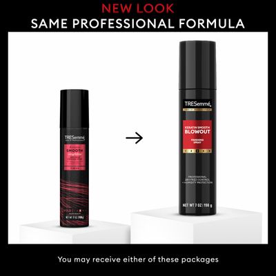 TRESemm Anti-Frizz Finishing Spray Keratin Smooth for a Flexible Hold, Weightless, 7 Fl Oz
