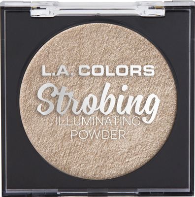 L.A. COLORS Strobing Powder, Champagne CSP256