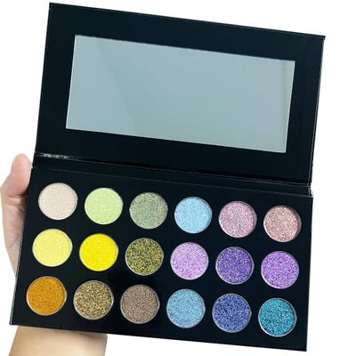 SZDYM 18 color eyeshadow palette,vegan eye shadow with special colors eyeshadow cosmetic Matte duochrome eyeshadow (make up-3black palette)
