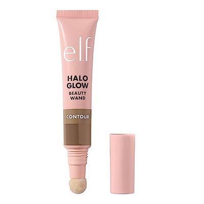 e.l.f. Halo Glow Contour Beauty Wand, Liquid Contour Wand For A Naturally Sculpted Look, Buildable Formula, Vegan &amp; Cruelty-free, FairLight