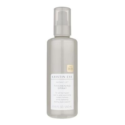 Kristin Ess Hair Instant Lift Thickening Spray for Volume  Fullness on Fine Hair, Shine Renewing, Style Support, Sulfate and Paraben Free, 8.45 fl. oz.