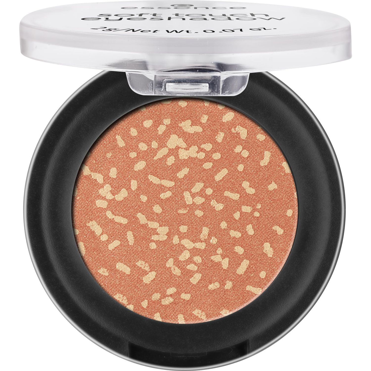 essence Soft Touch Eyeshadow, No. 09, Orange, Long-Lasting, with Vitamins, Instant Result, Vegan, Waterproof, Pack of 1 (2 g), made in Italy italian import, 09 - Apricot Crush