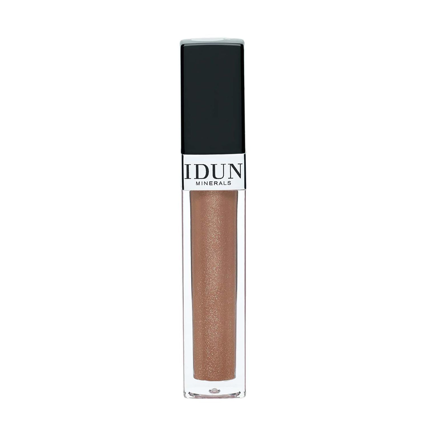 IDUN Minerals Lip Gloss - Soft, Creamy Formula for Velvet Soft, Shiny Pout - Intense Vitamin E Hydration for Dry, Chapped Lips - Non-Sticky, Long Lasting Pigment - 018 Ronja - 0.27 oz