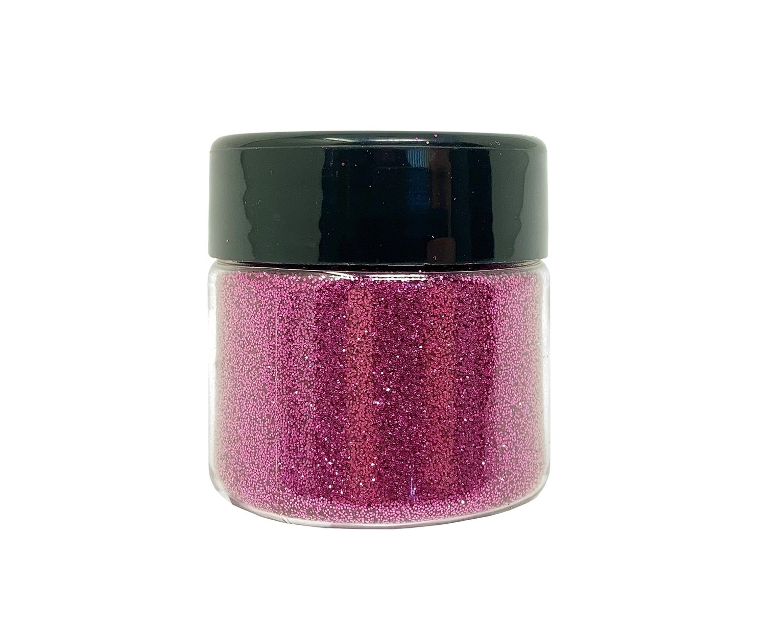 DIY Kit Creations Biodegradable Magenta Pink Ultra-Fine Cosmetic Grade Glitter 0.75 oz jar - Vegan &amp; Cruelty Free
