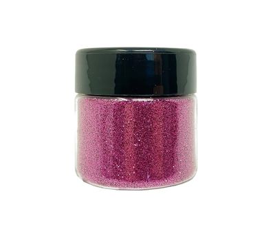 DIY Kit Creations Biodegradable Magenta Pink Ultra-Fine Cosmetic Grade Glitter 0.75 oz jar - Vegan &amp; Cruelty Free
