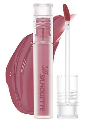 I&#39;M MEME Lip Silhouette Gloss Tint -10 Mauve Chiffon | Best Tinted Lip Gloss, Highly Pigmented, Long Lasting, Hydrating &amp; Moisturizing, Light-weight, Glossy Finish, Buildable, 4g