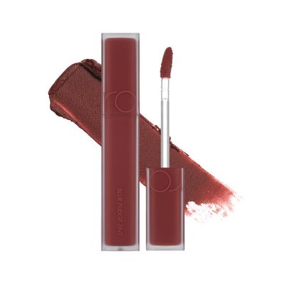 rom&amp;nd BLUR FUDGE TINT | matte lipstick| light weight| cream type| super stay| k-beauty| highly pigment|moisturizing,0.17oz (04 RADWOOD)