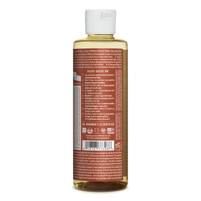 Dr. Bronner's - Pure-Castile Liquid Soap (Eucalyptus, 8 ounce) - Made with Organic Oils, 18-in-1 Uses Face, Body, Hair, Laundry, Pets and Dishes, Concentrated, Vegan, Non-GMO