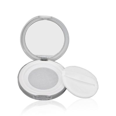 Refillable Loose Powder Box,3g Empty Reusable Plastic Container with Powder Puff,Portable Makeup Case for Storing and Dispensing Loose Powder