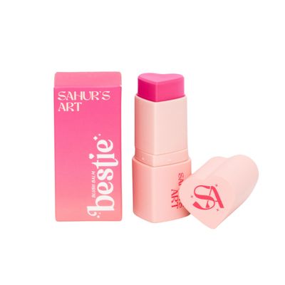 Sahur&#39;s Art Bestie Blush Balm Stick Heart Shaped for Cheeks
