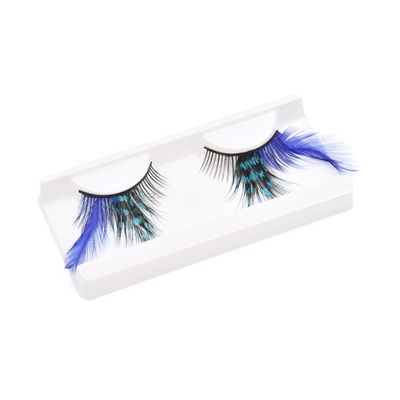 AUGENLI Halloween False Lashes Extension Tools Japanese Anime Cosplay Natural Makeup Looking Masquerade Party Eye Lashes (Polka Dot)