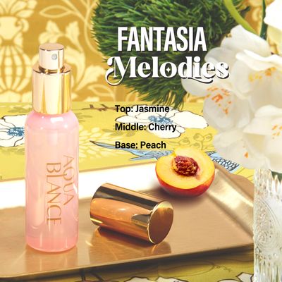 AQUA BLANCE Body Spray for Women, Body Fragrance Mist Gift Set, 3-Pack, Each 60ml2.1 FlOz, Travel Size Three Scents, Womens Body Spray