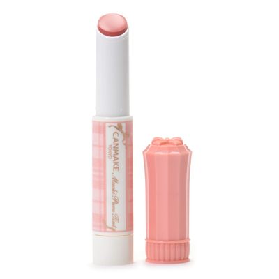 CANMAKE Muchi Puru Tint, 0.1 oz (2.5 g), Volume, Glossy Tint, Refreshing Feel (02 Momo)