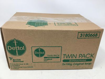 Dettol, Original Antibacterial Soap - 100 Gr3.5 ounce