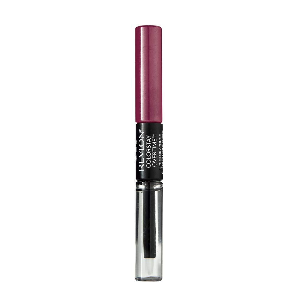 Revlon ColorStay Overtime Liquid Lip Color, Non-Stop Cherry 010 0.07 oz (Pack of 2)