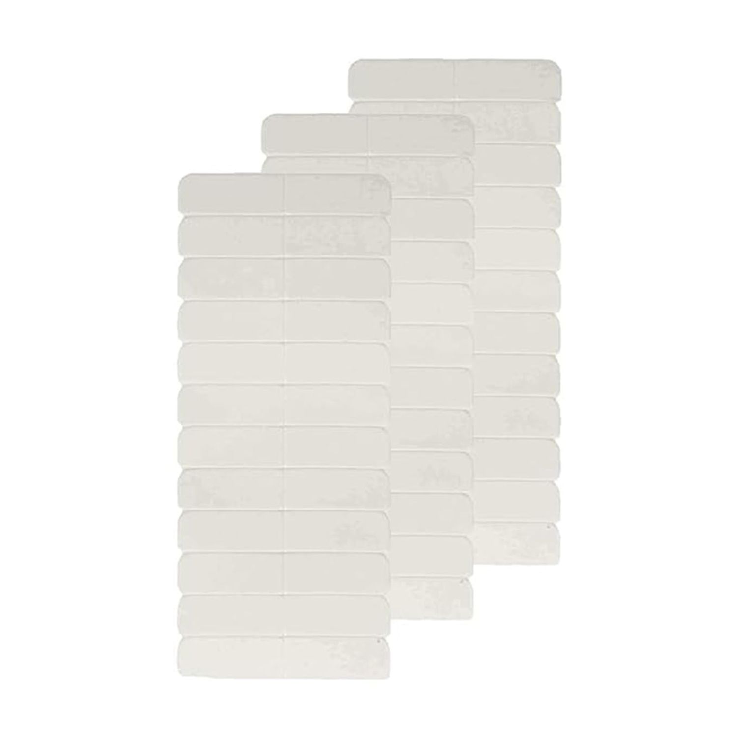Full Shine Replacement Tape Tabs Hair Extensions Tape in No-Residue Tape for Extensions Human Hair Double Sided Tape in Hair Extensions White 0.8cm4cm 36pcs