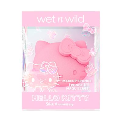 wet n wild Hello Kitty Makeup Sponge - 3D Design, Easy To Use Seamless Streak-Free Application, Cruelty-Free &amp; Vegan