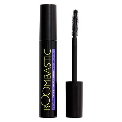 GOSH Boombastic Mascara for Extreme Volume &amp; Long Eyelashes, Mascara with Precise XL Eyelash Brush, Separates Eyelashes When Inducing, Long-lasting, Skin-friendly &amp; Fragrance-, 001 Black