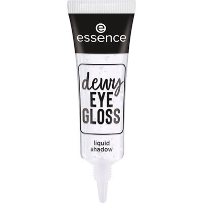 Essence Dewy EYE GLOSS Liquid Eyeshadow 01 Crystal Clear- 1 unit - Made in Italy