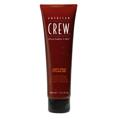 American Crew Men&#39;s Hair Gel, Light Hold, Non-Flaking Styling Gel, 13.1 Fl Oz