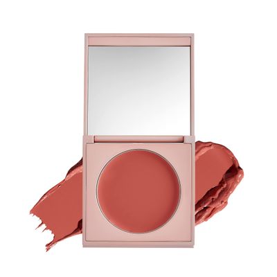 Sigma Beauty Cream Blush - Hydrating Cream Blush for Cheeks and Lips, Lightweight, Buildable Sheen Formula with Nourishing Ingredients (Pashmina, Salmon Rose Sheen)